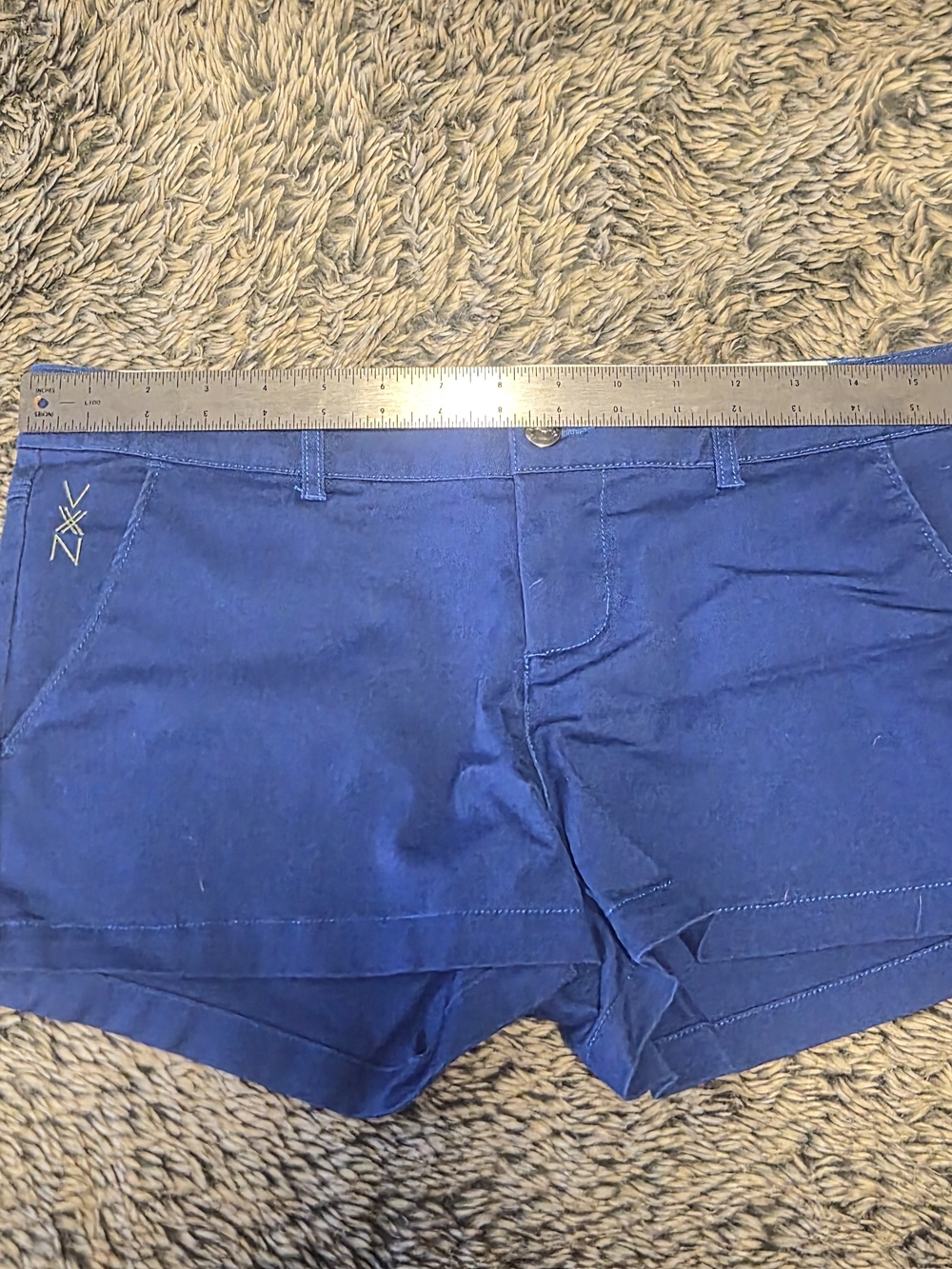 Vixxon By DIXXON Women's Royal Blue Chino Shorts - Picture 8 of 10